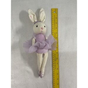Jellycat London Lilac Pirouette Ballerina Bunny Rabbit 14" Purple Plush Retired